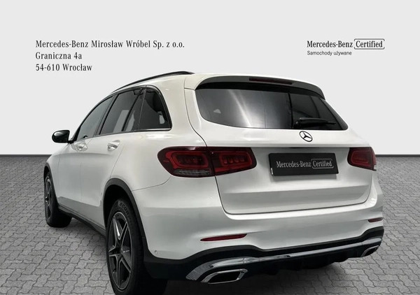 Mercedes-Benz GLC cena 190000 przebieg: 55895, rok produkcji 2020 z Wrocław małe 436